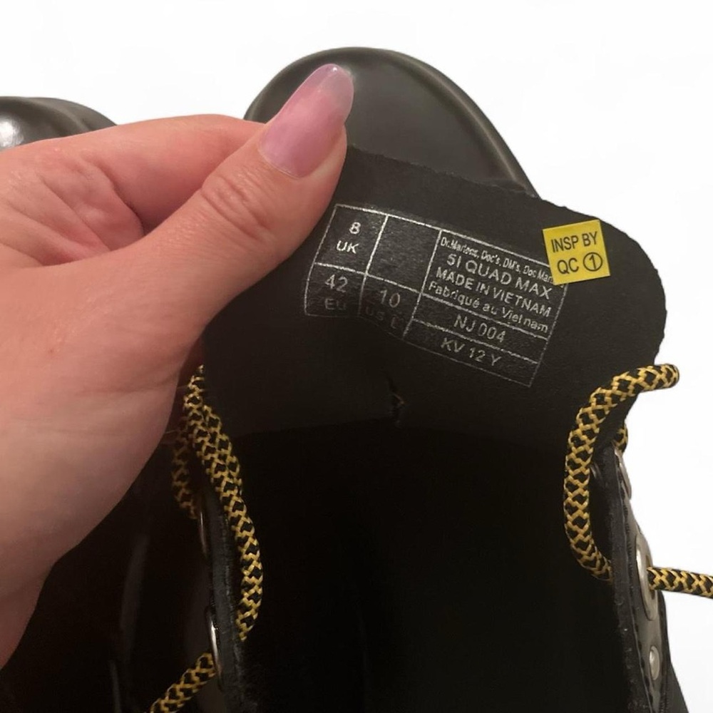 NWOT Dr. Martens Black Platform Bex Quad Max 5i patent leather - Picture 5 of 5
